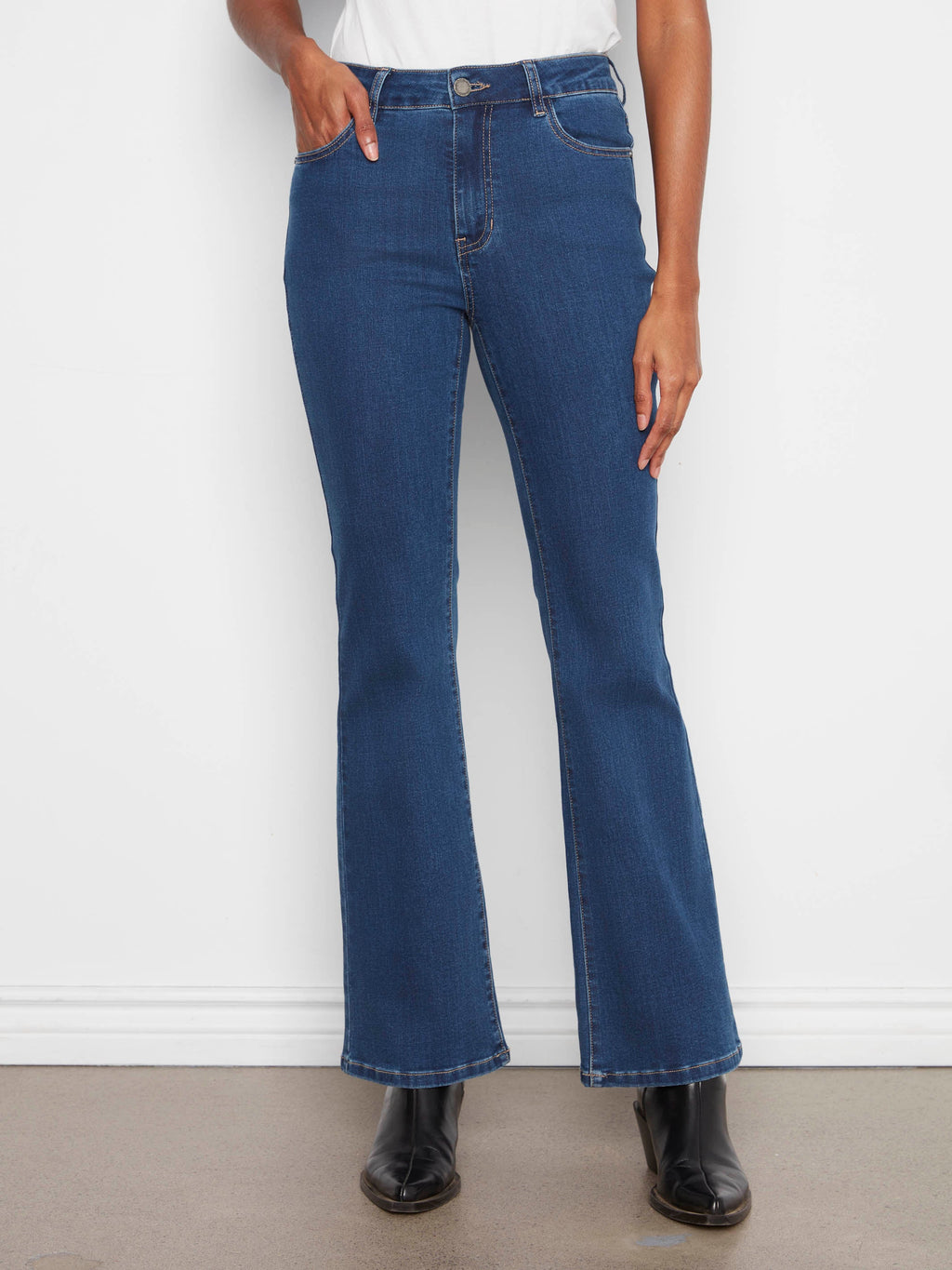 Jean flare – Indigo