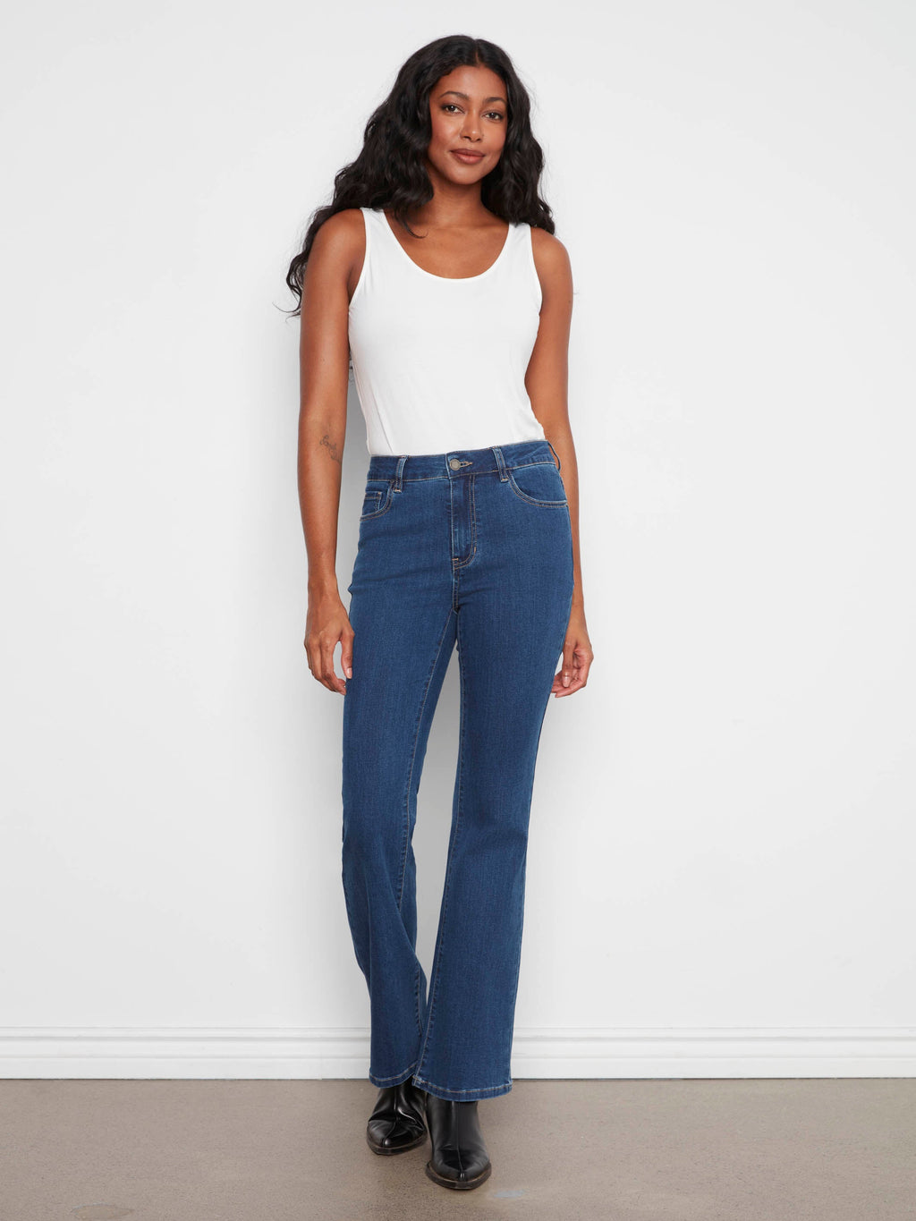 Jean flare – Indigo