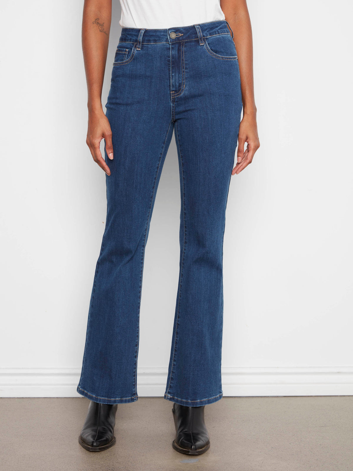 Jean flare – Indigo